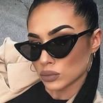 Fashion Plastic Shades Sunglasses Womens Cat Eye Sunglasses Lentes De Sol Mujer