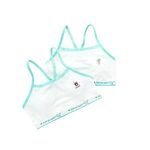 In Stock Kid Bra Cartoon Graphic Little Girl Bra Lace Trim Bralette for Student