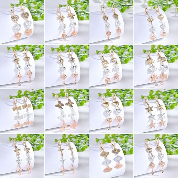2025Tianmao Fashion Multicolor Jewelry Earrings Earrings Elegant Fashion Earrings
