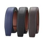 New Pu Leather Lux Fashion Brands Waistbands Men Belt Frau Crocodile Leather Belts for Men Women